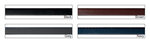 Zilveren armband lederen bandje horizontaal | sy-BG 009