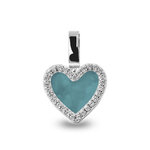 Heart Gem Pendant | sy-139 S