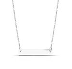 Hanger met gegraveerde afdruk breed &ldquo;bar&rdquo; | sy-417 S