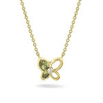 Goud vergulde hanger met vlinder | sy-603 SG