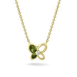Goud vergulde hanger met vlinder | sy-603 SG