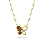 Goud vergulde hanger met vlinder | sy-603 SG