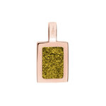 Zilveren hanger rechthoek  | sy-RL 008