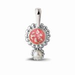 Zilveren hanger met parel | sy-ROP 002 S
