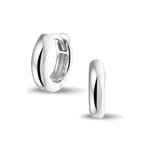 Zilveren oorbellen creolen 14 mm | sy-306 S