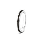 Zilveren aanschuif as ring  | sy-RG 046