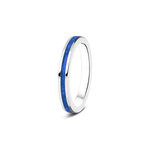 Zilveren aanschuif as ring  | sy-RG 046