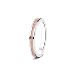 Zilveren aanschuif as ring  | sy-RG 046