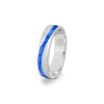 Zilveren as ring  model infinity golf | sy-RG 049