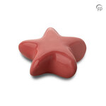 Keramische kunst urn keepsake Asteri ster in oudroze | fp-FPU 066