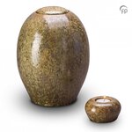 Keramische urn Pottery Bonny okergeel | fp-KU 303
