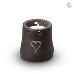Keramische urn Pottery Bonny My Feelings met kaarsenhouder keepsake | fp-KU 305 K