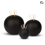 Keramische urn Essence of Life zwart medium | fp-KU 401 M