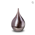 Keramische urn teardrop bronskleur medium | fp-KU 512 M