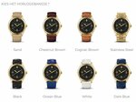 Gedenkhorloge met asruimte Memoria Amare  | mw-amare gold