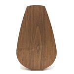 Houten grote urn Anjer notenhout | hu-DHU A 332