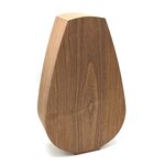 Houten grote urn Anjer notenhout | hu-DHU A 332