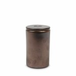 Keramische mini urn waxinelichtje bronskleurig  | wd-UCUTC04