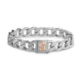 Zilveren schakelarmband vanaf 21 cm | sy-BG 012  +21