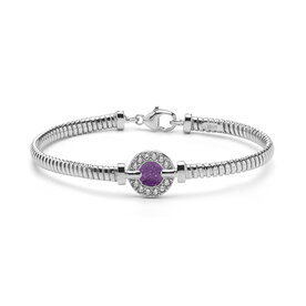 Zilver armband met zirkonia | sy-BL 004