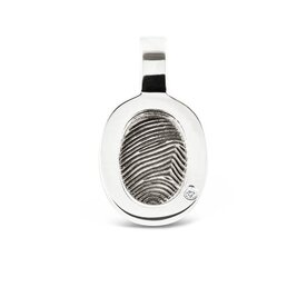 Hanger met vingerafdruk en Zirkonia | sy-402 S