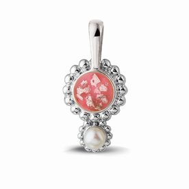 Zilveren hanger met parel | sy-ROP 002 S
