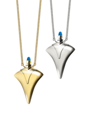 Zilveren hanger model kraagdesign met lapis lazuli | tw-111