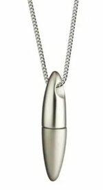 Zilveren hanger model Eclips mat/glans | tw-233