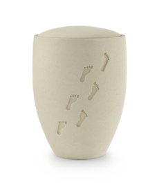 Duurzame bio-urn model voetstappen | ds-1650