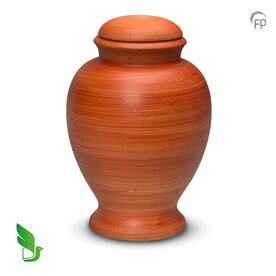 Puur natuur en biologisch afbreekbare urn Urnature Roodoker | fp-BU 313