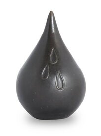 Handgemaakte bronzen druppel met liefdevolle tranen| ds-B-02L