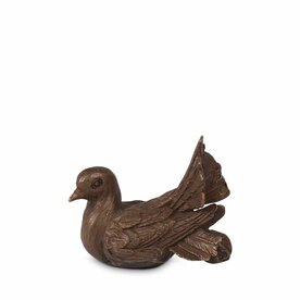 Bronzen mini urn vogel | wd-UBR622