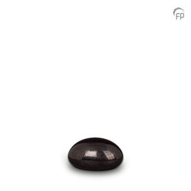 Glazen mini urn lava steen dieppaars | fp-GU 700 S