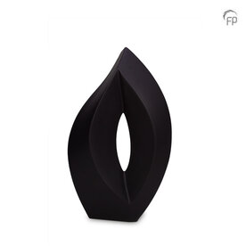 Keramische urn Mastaba mat zwart Venezia | fp-KU 060