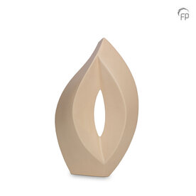 Keramische urn Mastaba mat cr&egrave;me Venezia | fp-KU 063