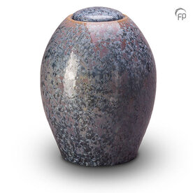 Keramische urn Pottery Bonny paarsblauw | fp-KU 302