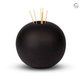 Keramische urn Essence of Life zwart | fp-KU 401