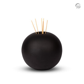 Keramische urn Essence of Life zwart medium | fp-KU 401 M