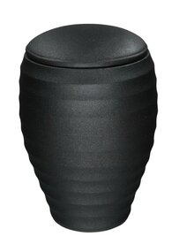 Urn van keramiek model Memoto zwart | ds-CUDB-01