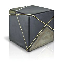 Urn van keramiek Verzolini vierkant | ds-CUBO-UIV01