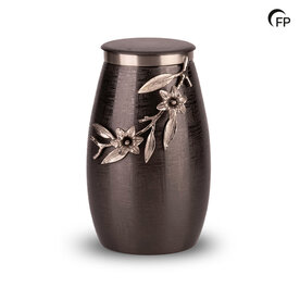 Metalen urn Terrybear mat antracietgrijs Eternal Bloom-collectie | fp-HU 147
