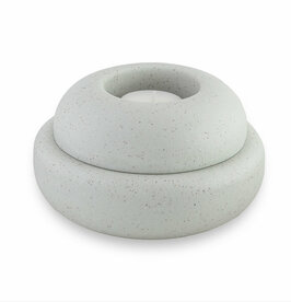 Waxinehouder van Silt  0,35L Spikkels | kp-0.35S