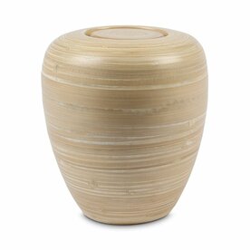 Stijlvolle urn van ecologisch hout bamboe  3 liter | wd-USTBU2181