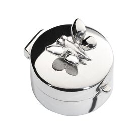 Kleine urn zilver met vlinder | sy-501 SV