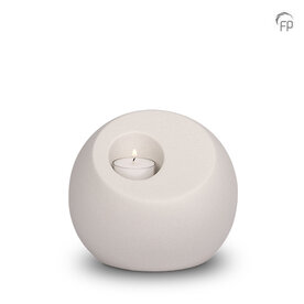 Porseleinen mini urn Lumos wit met waxinelichtje | fp-FPU 041 S