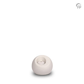 Porseleinen keepsake urn Lumos wit met waxinelichtje | fp-FPU 041 K