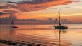 Asverstrooiing per schip 
