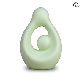 Keramische kinderurn Abbraccio pastelgroen | fp-KU 083