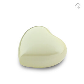 Metaal keepsake hart Satori parelmoer wit | fp-HUH 408