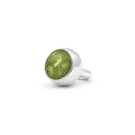 Balletje met as voor aan een collier of armband | sy-421 SB